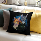 The Three Soft Gift Ready Throw Pillow