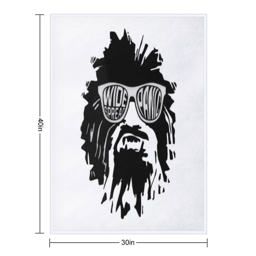 Tour Logo Best Selling Rock Widespread Panic Band Machine-washable Throw Blanket