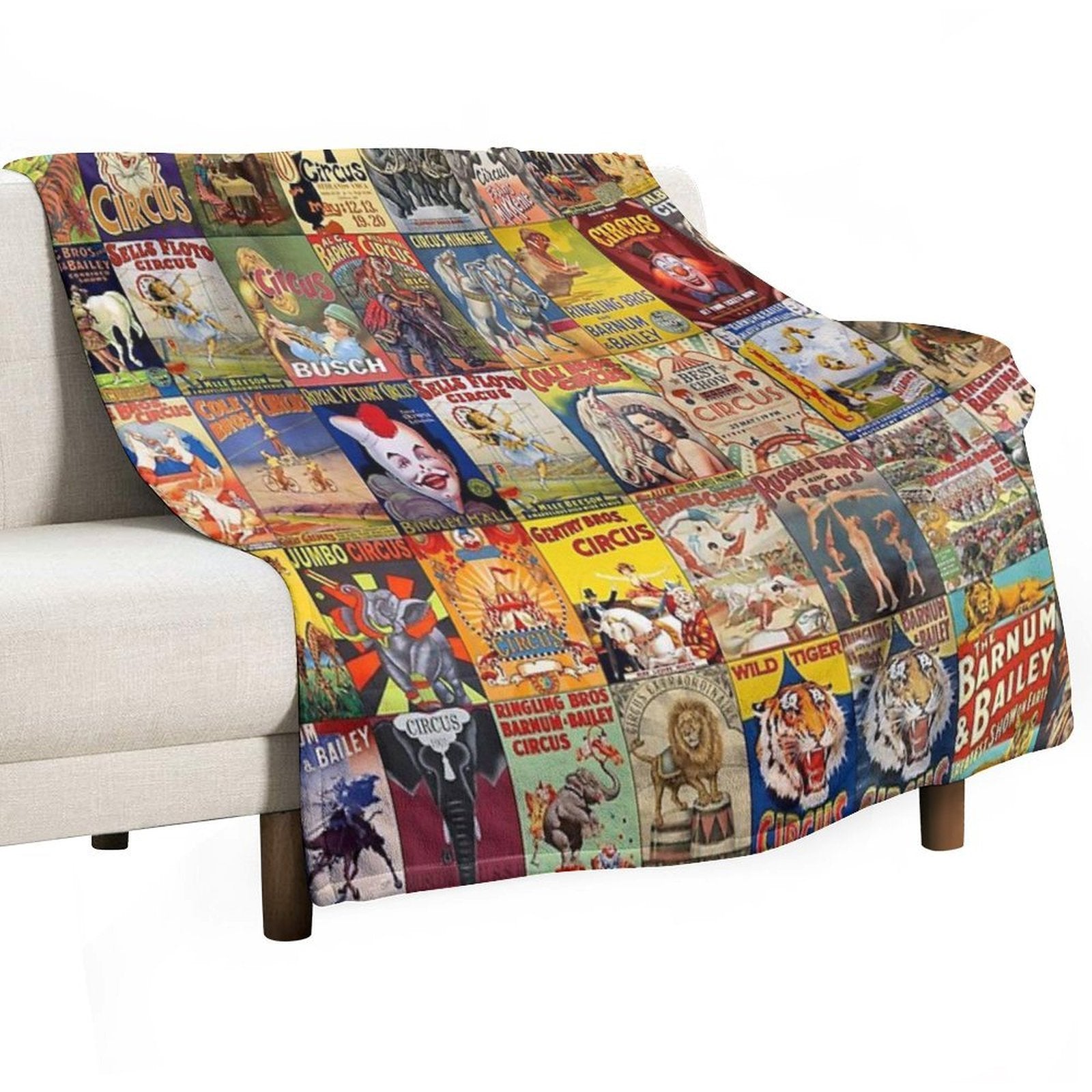 Circus Gift-ready Throw Blanket