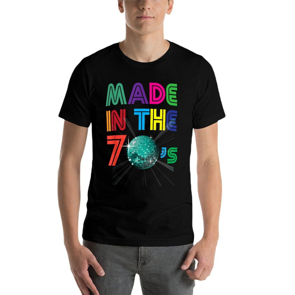 Vintage Retro Made In The 70s Gift +- 40 Yrs Years Old  Easy-care T-Shirt