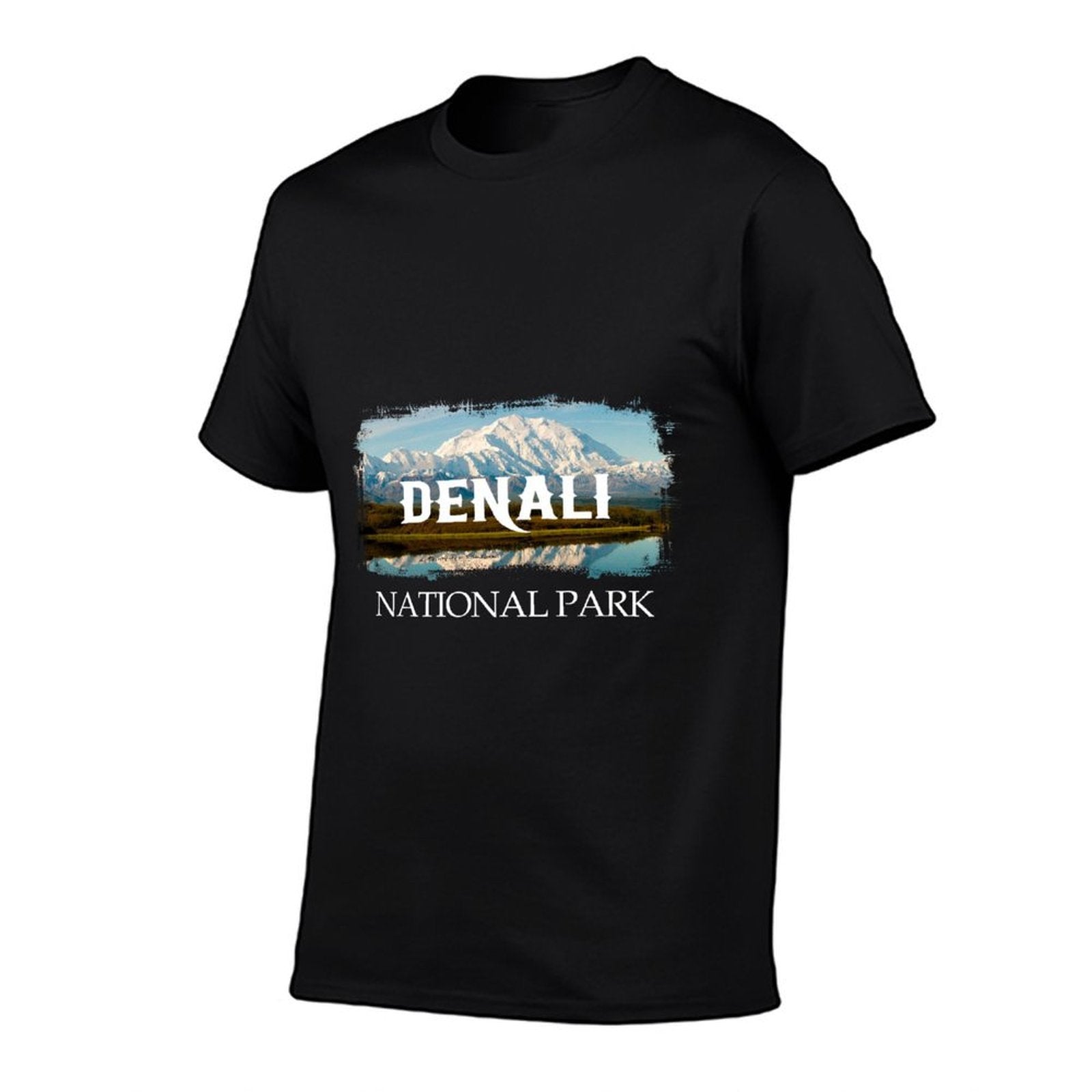 Retro Vintage Denali Alaska National Park Design  Classic T-Shirt