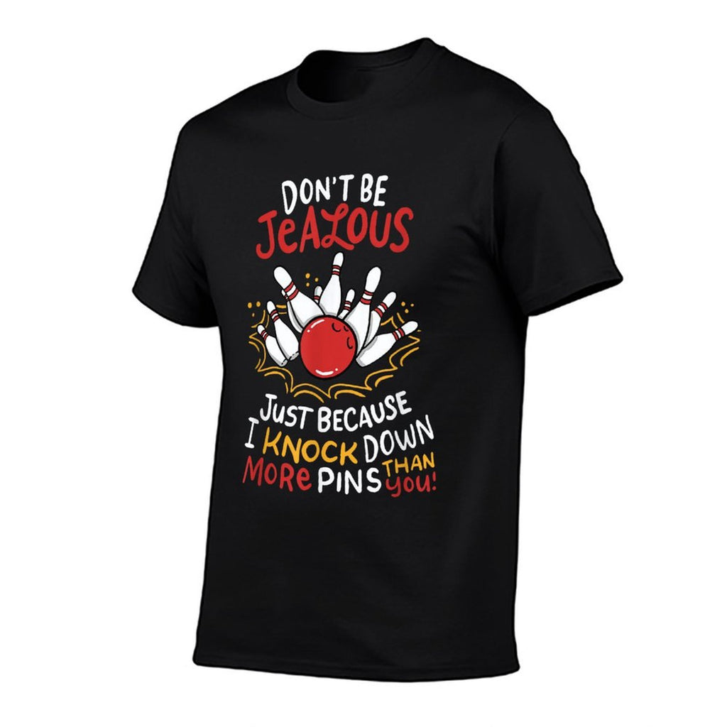 Funny Bowling  Tagless Design T-Shirt