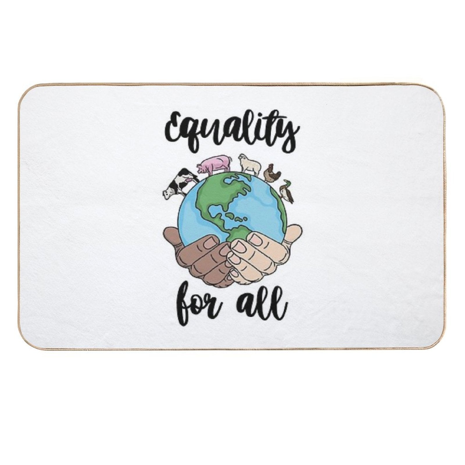 Equality for All  High-Traffic Bath Mat