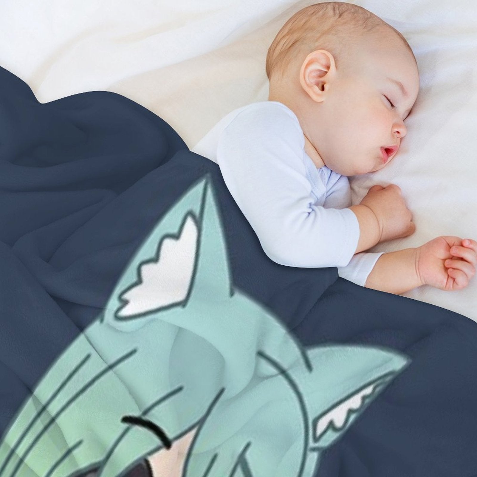 Gacha Life Series - Chloe The Tomboy Shrink-resistant Throw Blanket
