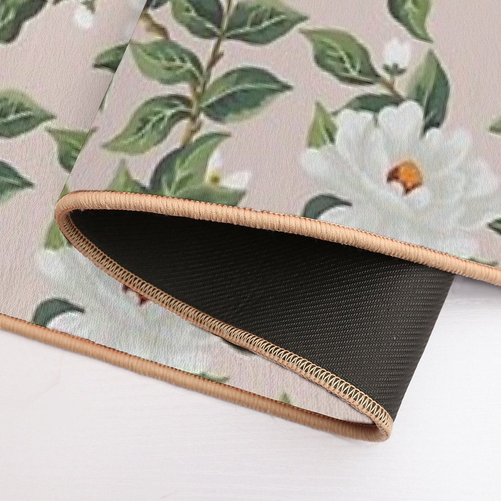 Cottage Floral - Blossom Pink  Toxin-Free Bath Mat