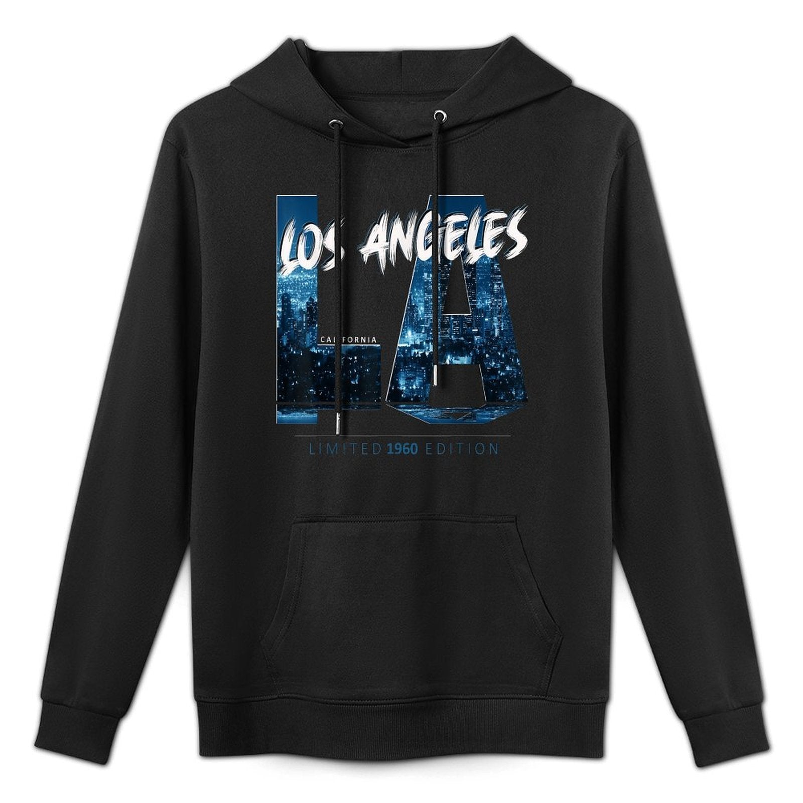 Los Angeles California Limited 1960 Edition Cotton-Polyester Blend Hoodie
