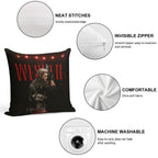 WeskerRed Soft Fade-Resistant Throw Pillow