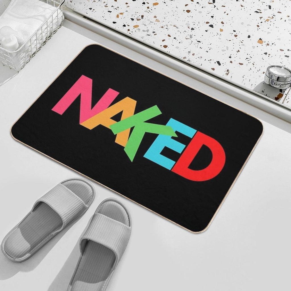 Naked  Non-Slip Bath Mat