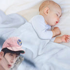 JIN BTS All-season Throw Blanket