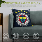 Fenerbahçe 5 Stars Soft High-Density Material Throw Pillow