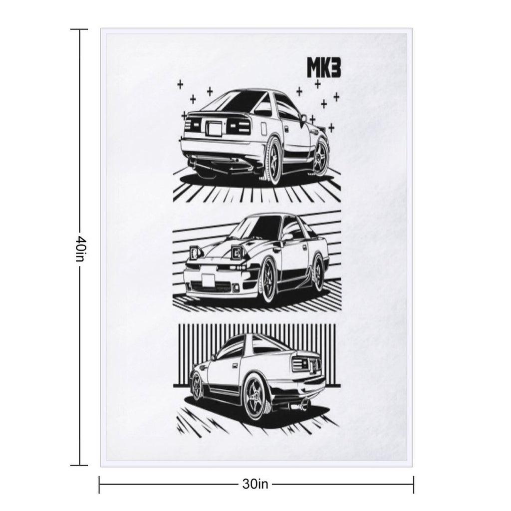 Supra MK3 Durable Throw Blanket