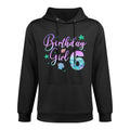 6 Year Old Birthday Mermaid 6th Birthday Daughter Girl Easy Care Hoodie