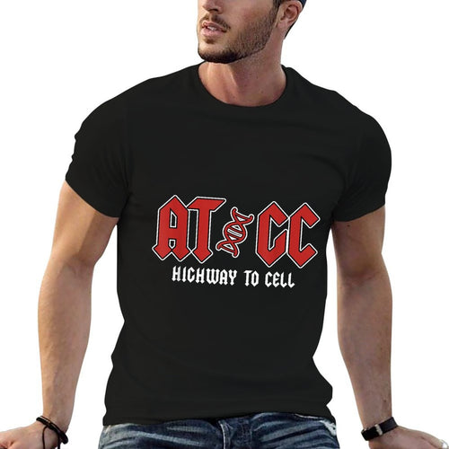 ATGC - Funny Teacher Student Biology  Easy-care T-Shirt