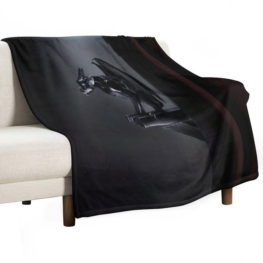 Gothic Spotlight Plush Throw Blanket