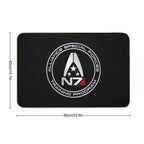 Mass Effect N7 - Logo  Long-Lasting Bath Mat