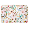 Botanical Floral  Anti-Trip Bath Mat