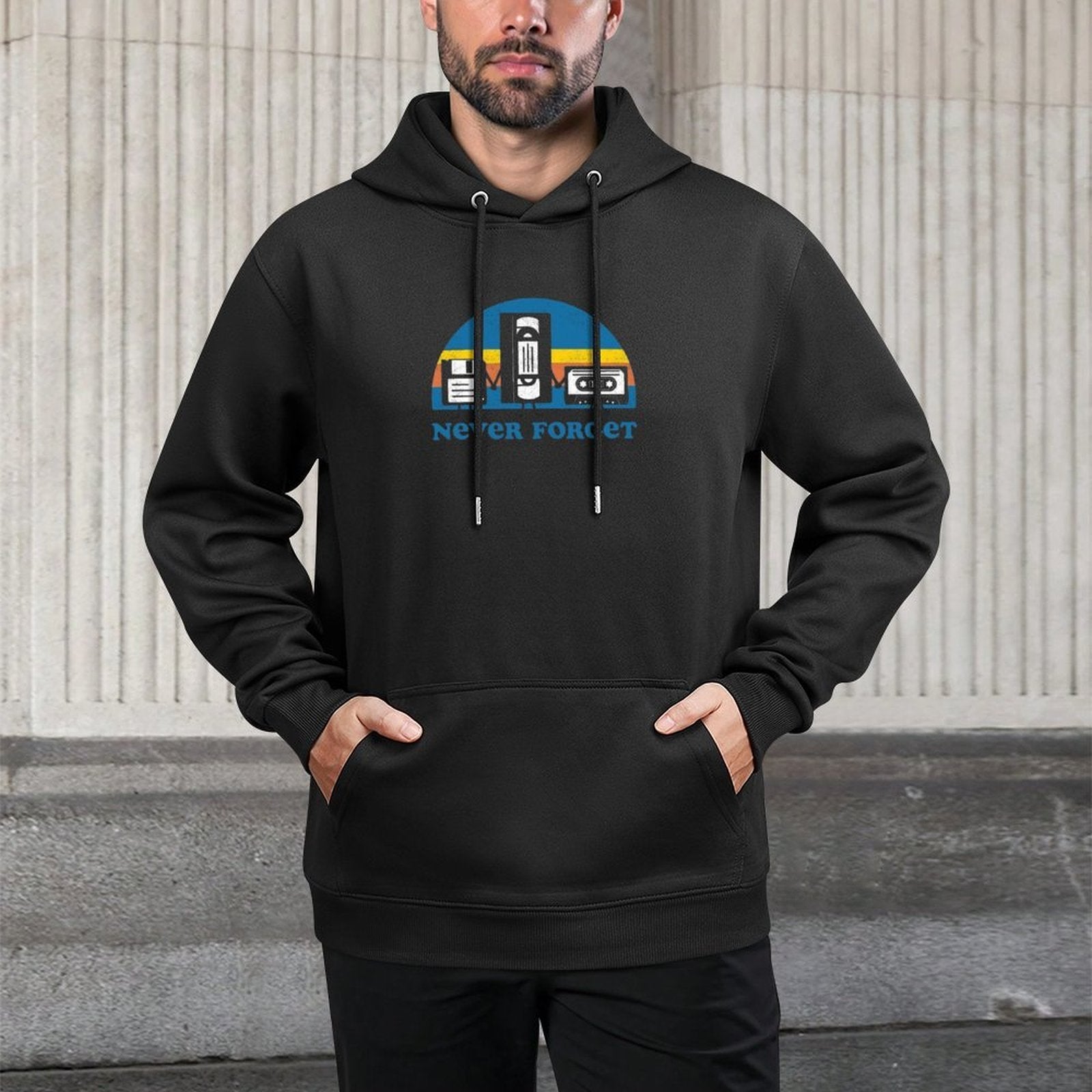Never Forget Machine Washable Hoodie