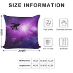 Bender in The Sky Soft Washable Throw Pillow