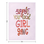 Girl Gang Comfort Throw Blanket