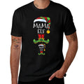 Mama And Baby Elf Pregnancy Matching Family Christmas  Classic T-Shirt