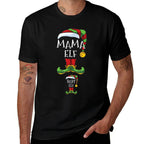 Mama And Baby Elf Pregnancy Matching Family Christmas  Classic T-Shirt