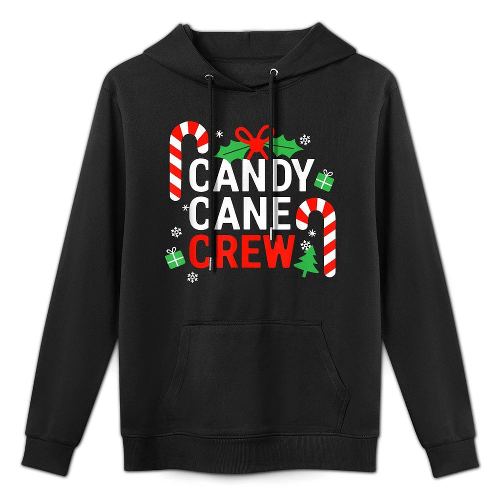 Candy Cane Crew Adult Men Women Kids Christmas Pajamas Casual Wear Hoodie
