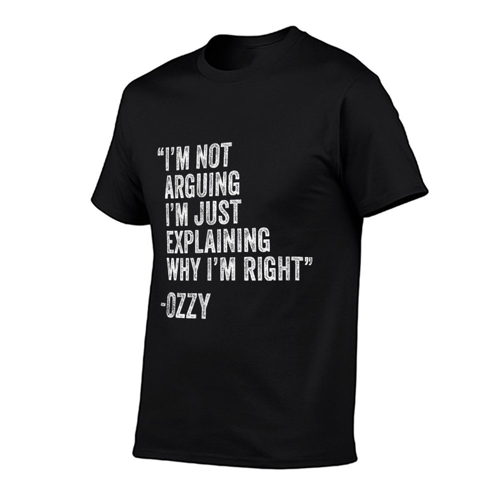 Womens Ozzy Quote Funny Birthday Custom Name Idea Engineer  Ribbed Collar T-Shirt