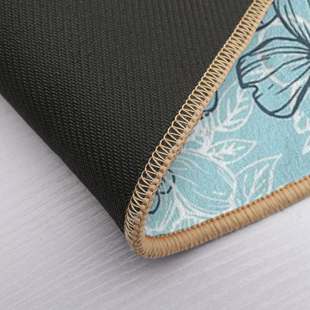 Flower Garden  Fade-Resistant Bath Mat