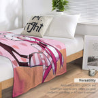 Hazbin Hotel - Angel Dust Anti-pilling Throw Blanket