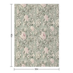 Edgy Summer Exotic Flower Arrangement India Floral For Housewarming Presents Easy Care Throw Blanket