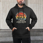 70 Years Old February 1952 Limited Edition 70th Birthday Shape Retention Hoodie