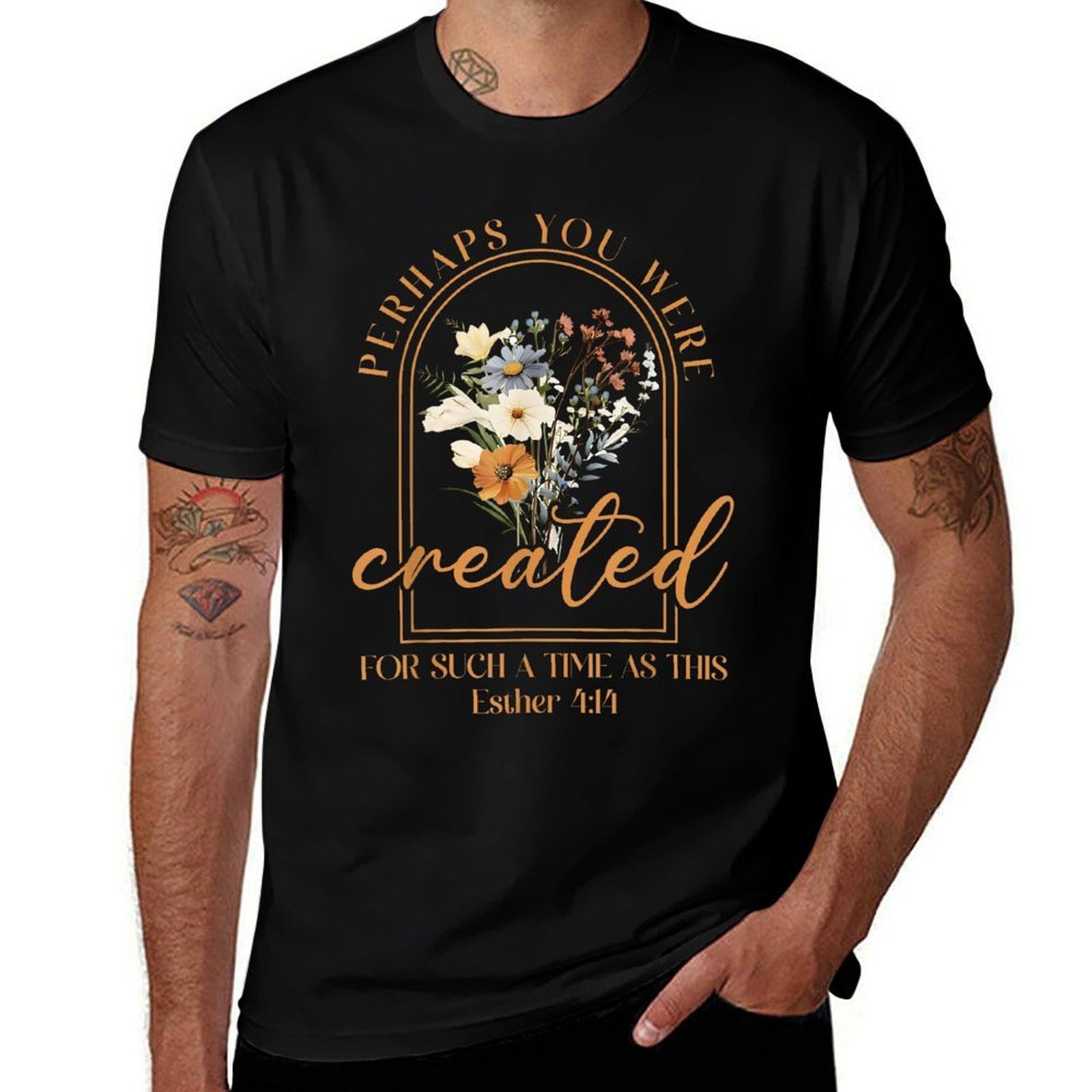 Perhaps You Were Created For Such A Time As This Christian  Easy-care T-Shirt