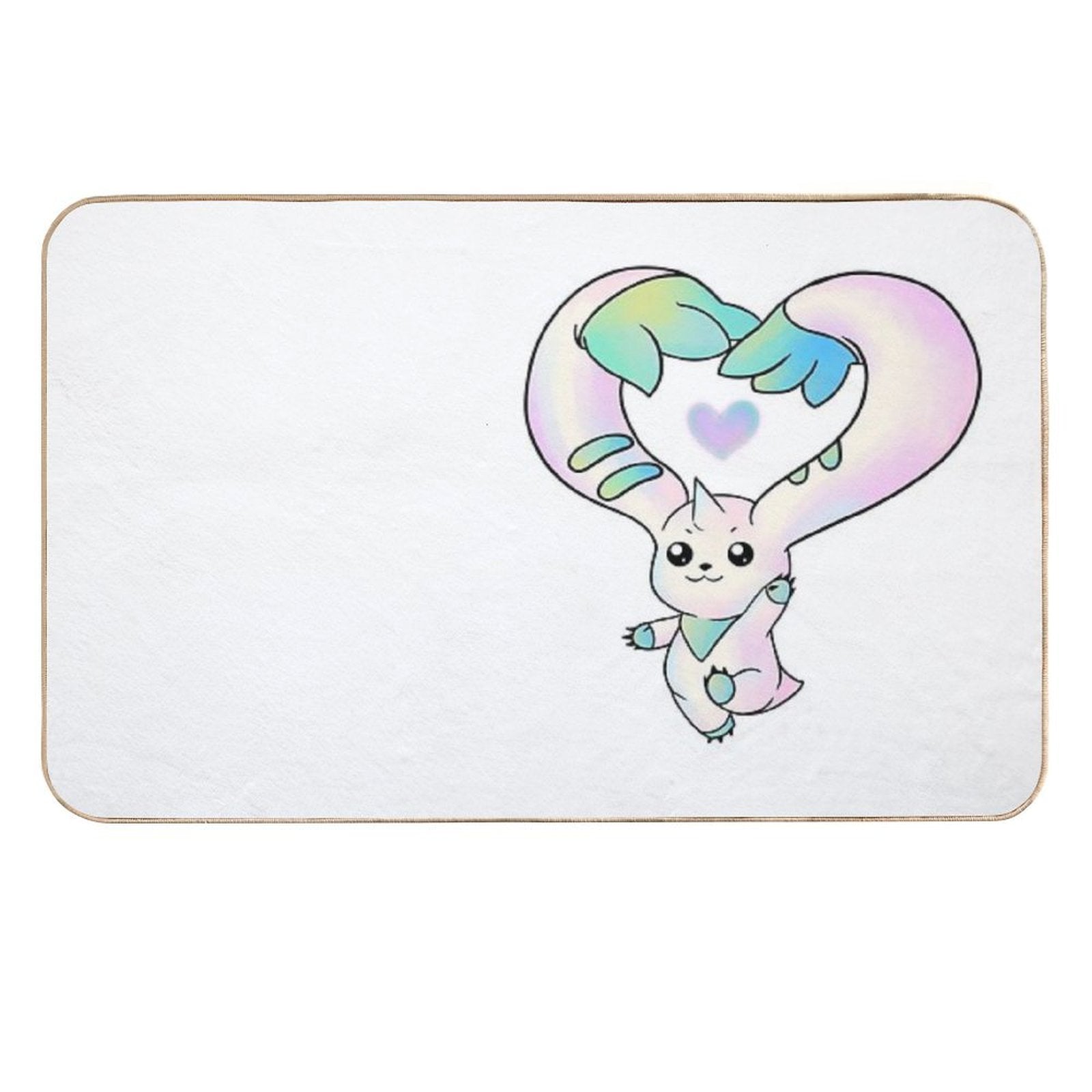 Momentai Terriermon  High-Traffic Bath Mat