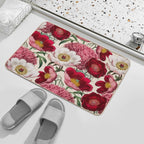 Flower Garden  Absorbent Bath Mat