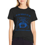 Raccoon, It Is What It Is And It Is Not Great Trash Raccoon Comfortable T-Shirt