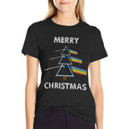 Pink Floyd The Dark Side of The Moon Prism Christmas Tree  Affordable Price T-Shirt