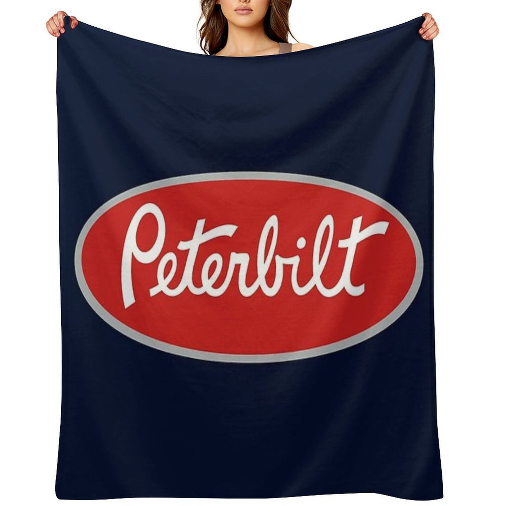 Peterbuilt Velvety-soft Throw Blanket