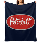 Peterbuilt Velvety-soft Throw Blanket