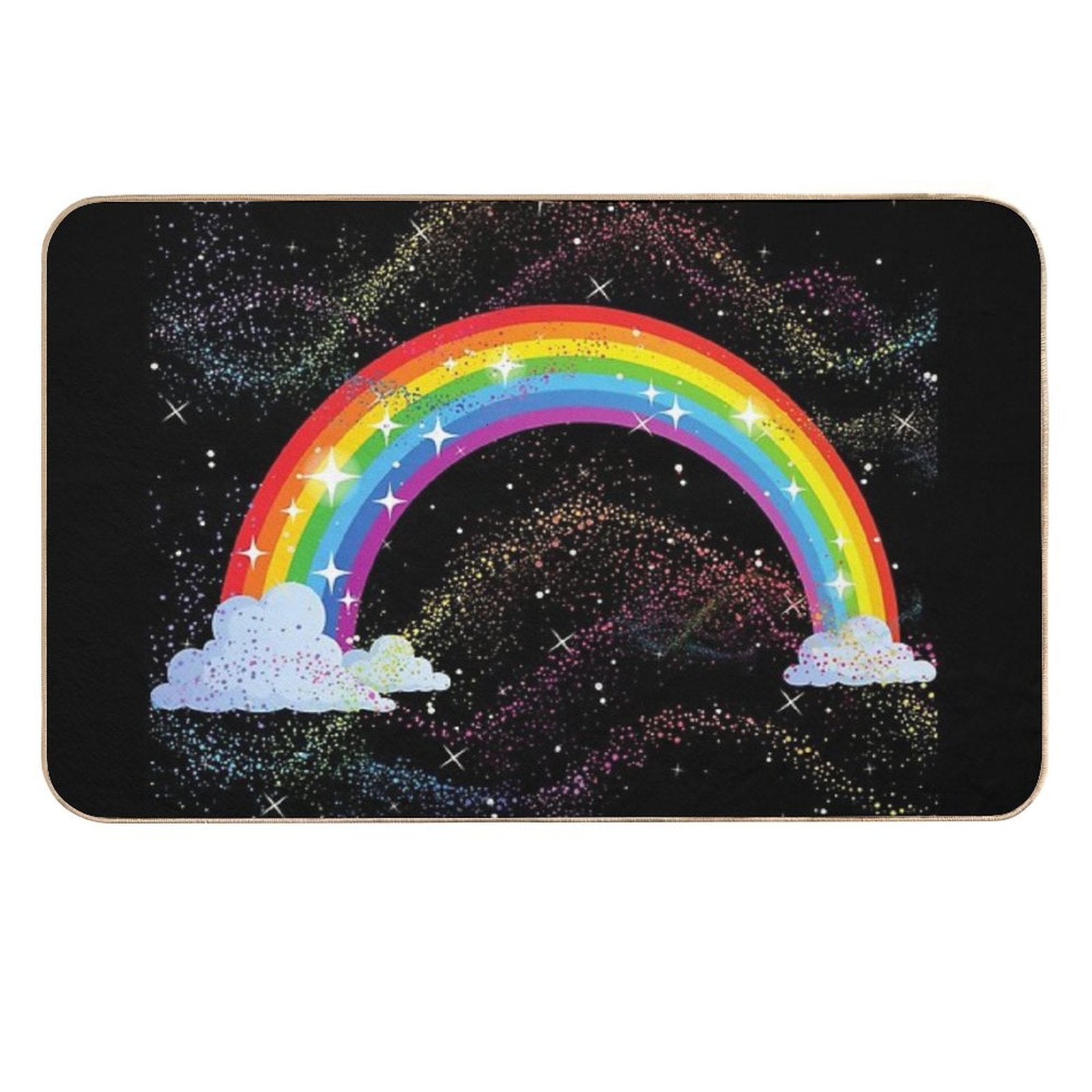 Magic Rainbow  Dirt-Trapping Bath Mat