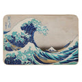 The Great Wave Of Kanagawa  Odorless Bath Mat