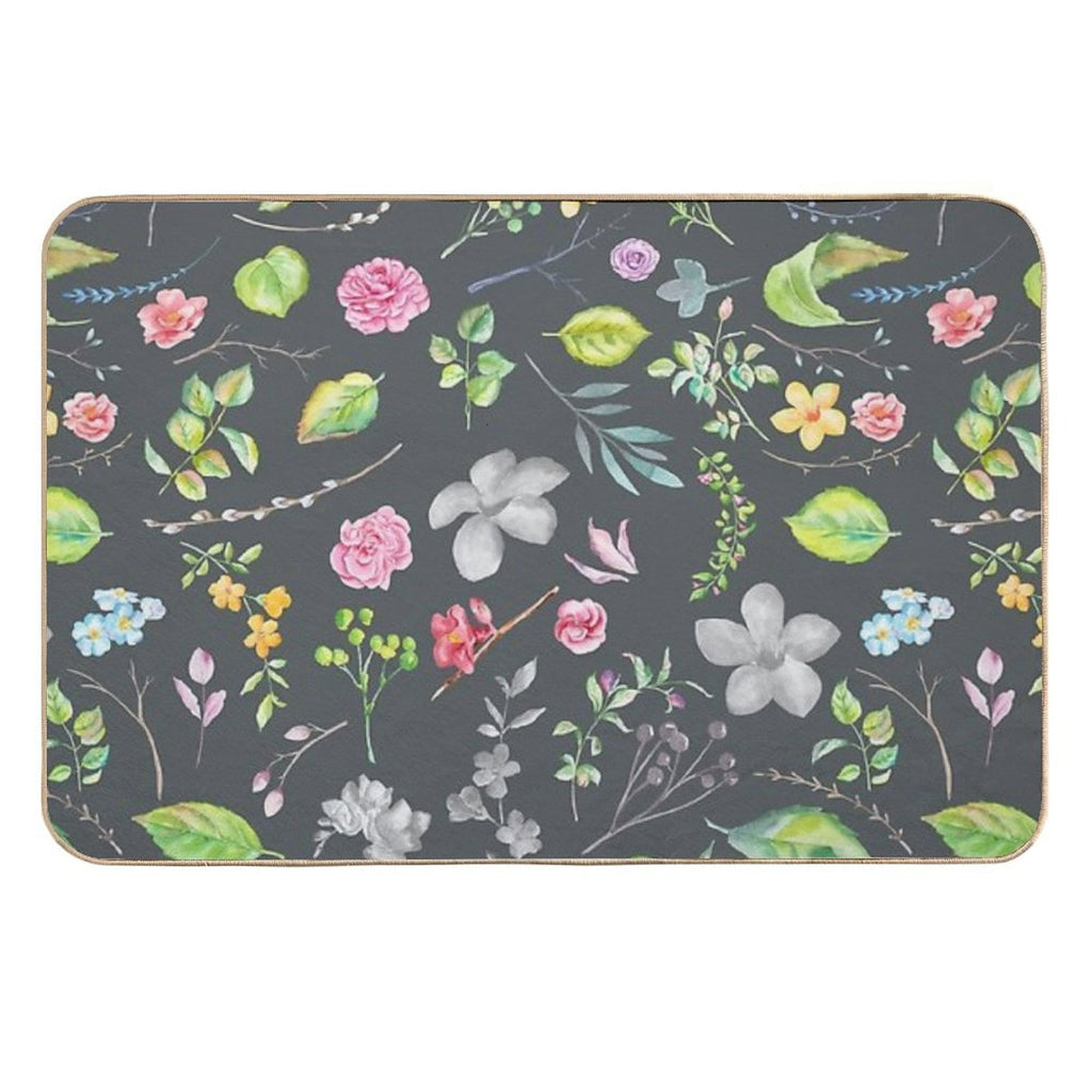 Yay, Plants!  Dirt-Trapping Bath Mat