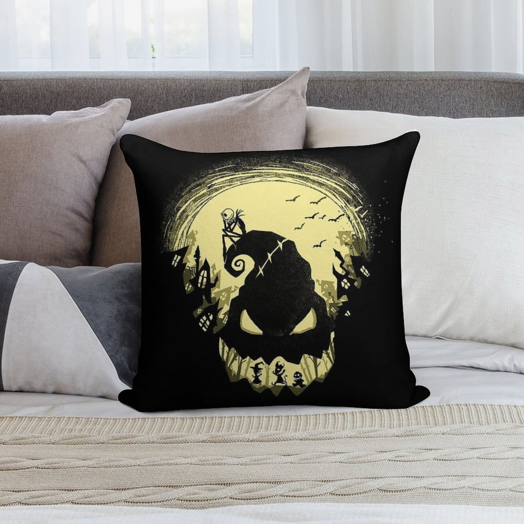 Jack's Nightmare Soft High-Density Material Throw Pillow