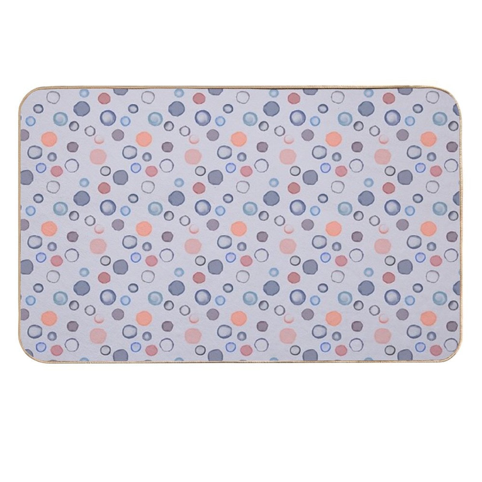 Circ De Bubble - Sorbet Yumminess  Slip-Resistant Bath Mat
