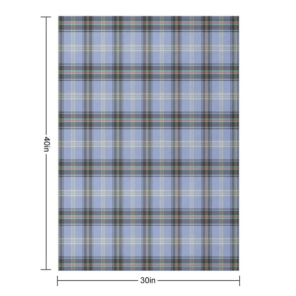 Clan Bell Original  Scottish Tartan Machine-washable Throw Blanket