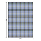 Clan Bell Original  Scottish Tartan Machine-washable Throw Blanket