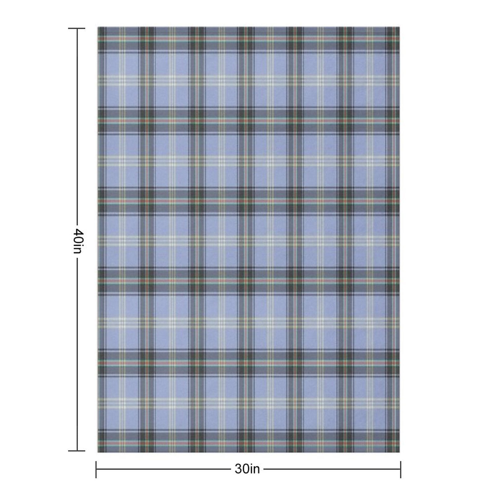 Clan Bell Original  Scottish Tartan Machine-washable Throw Blanket