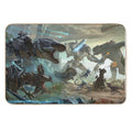 ARK Extinction Dino Fight  Repositionable Bath Mat