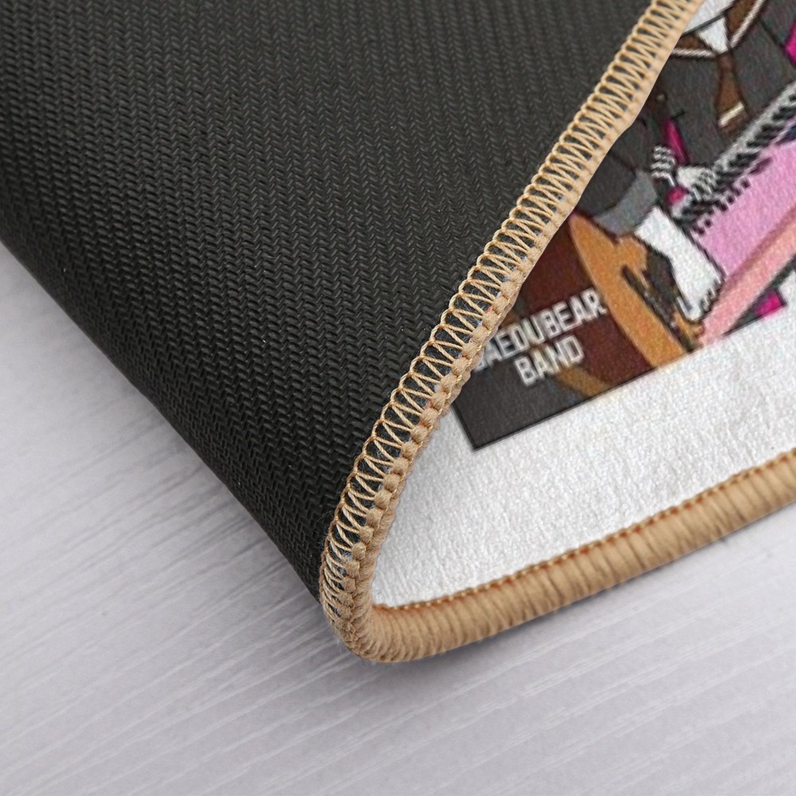 Daedubear Band Durable Bath Mat