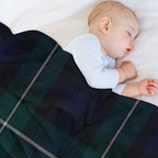 Forbes Scottish Tartan Sustainable Throw Blanket