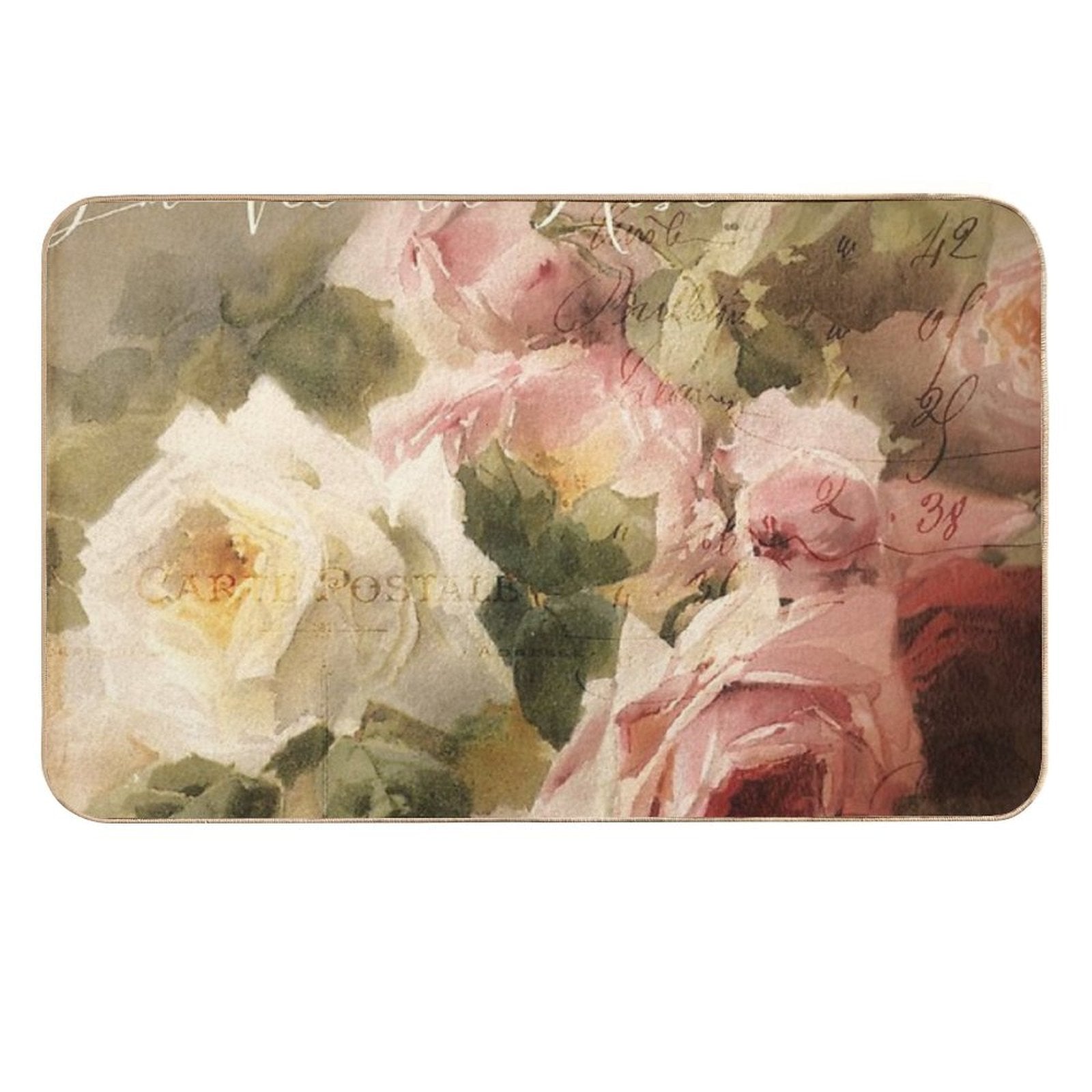 La Vie En Rose  Absorbent Bath Mat